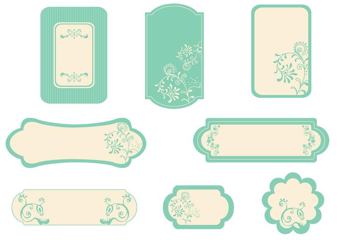 Vintage Mint Label Vector Pack - Download Free Vector Art, Stock