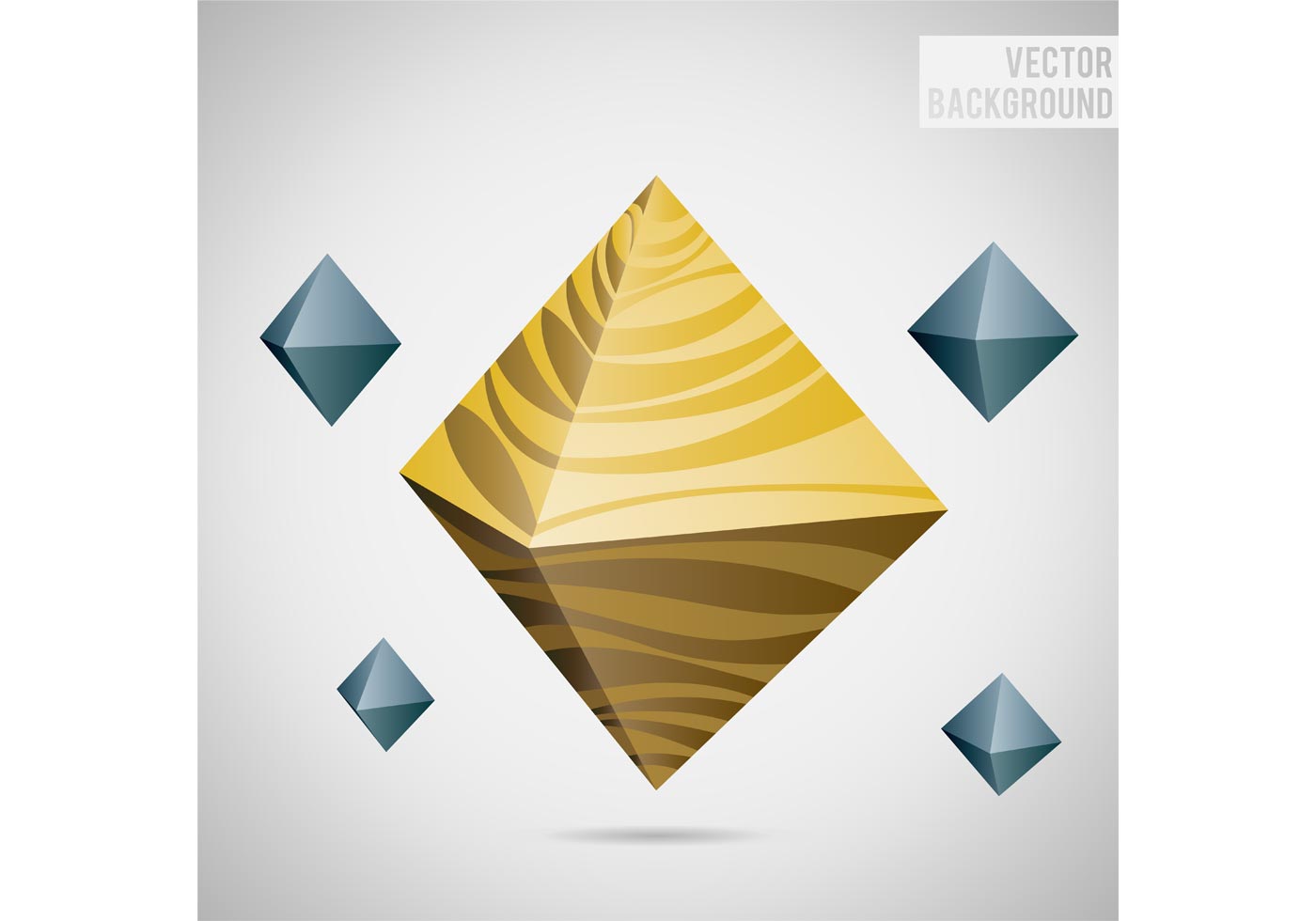 Octagon Abstract Vector Background