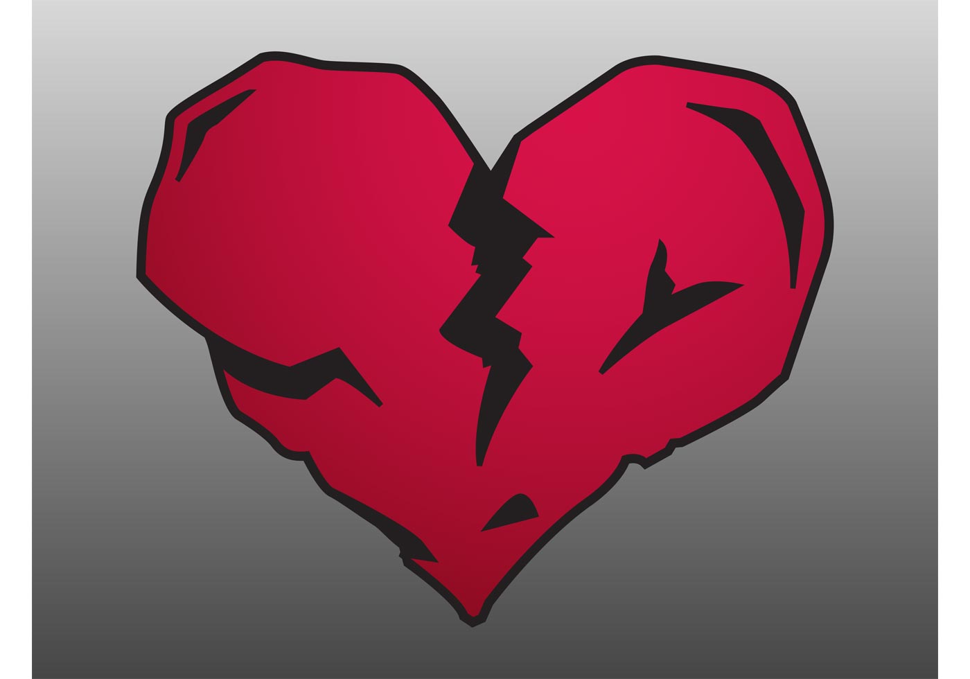 Broken Heart Download Free Vector Art Stock Graphics Images
