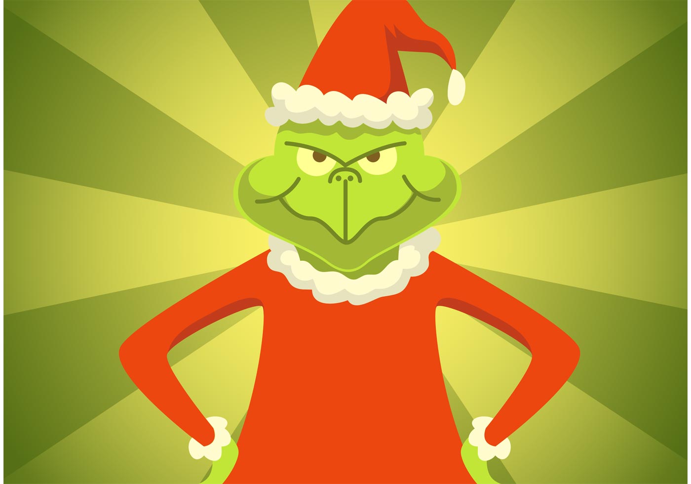 The Grinch Vector - Download Free Vector Art, Stock Graphics & Images