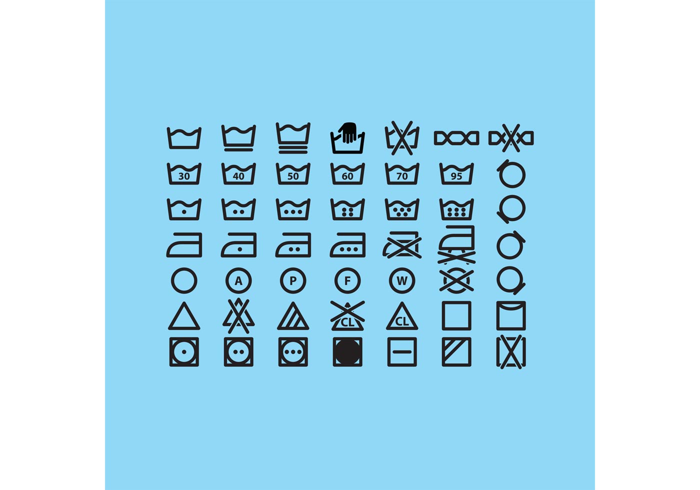 Laundry Vector Icons - Download Free Vector Art, Stock ...