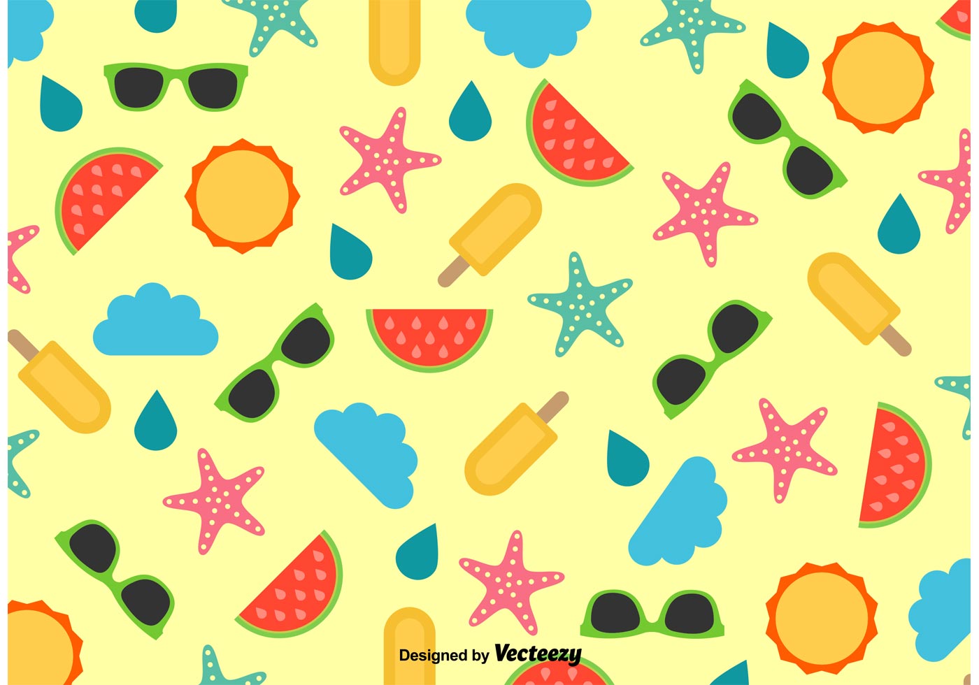 Beach Vector Patterns Download Free Vector Art, Stock Graphics & Images