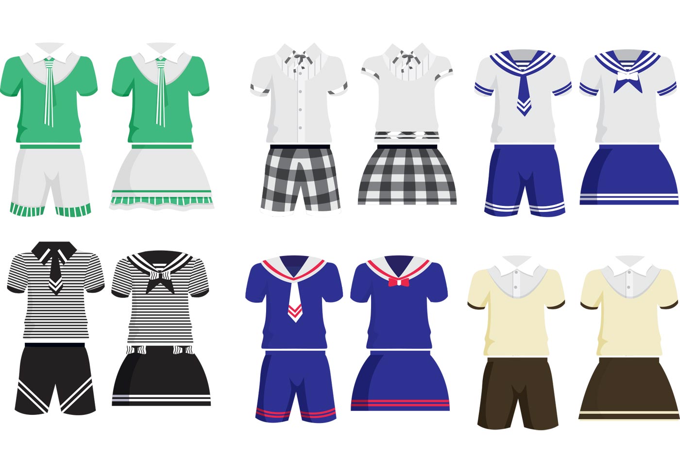 free clipart school uniform - photo #22