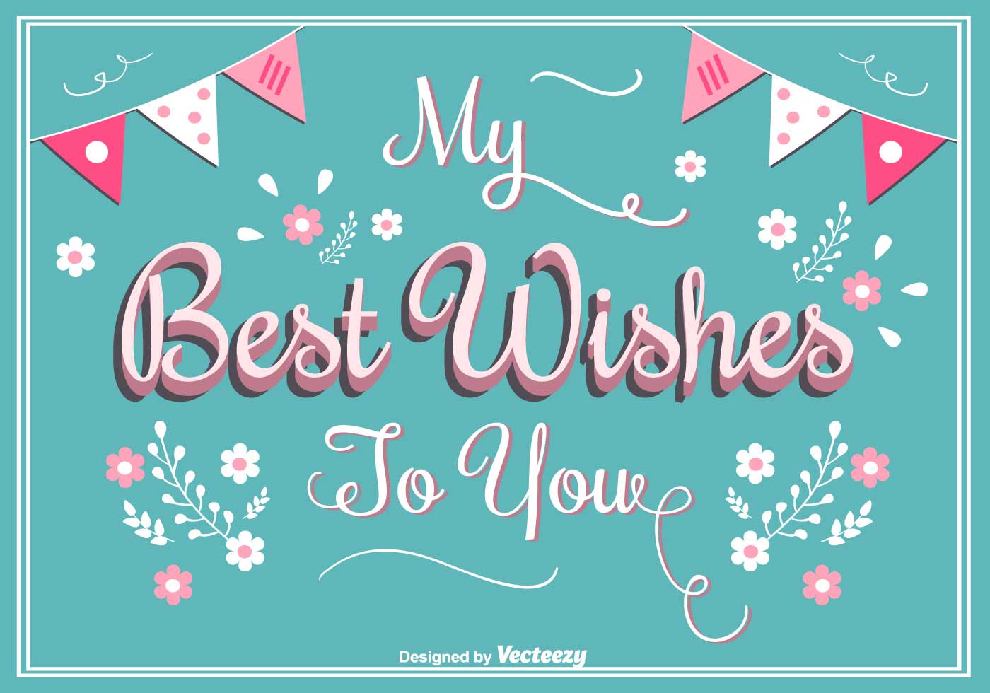 Best Wishes Greeting Card - Download Free Vector Art, Stock Graphics