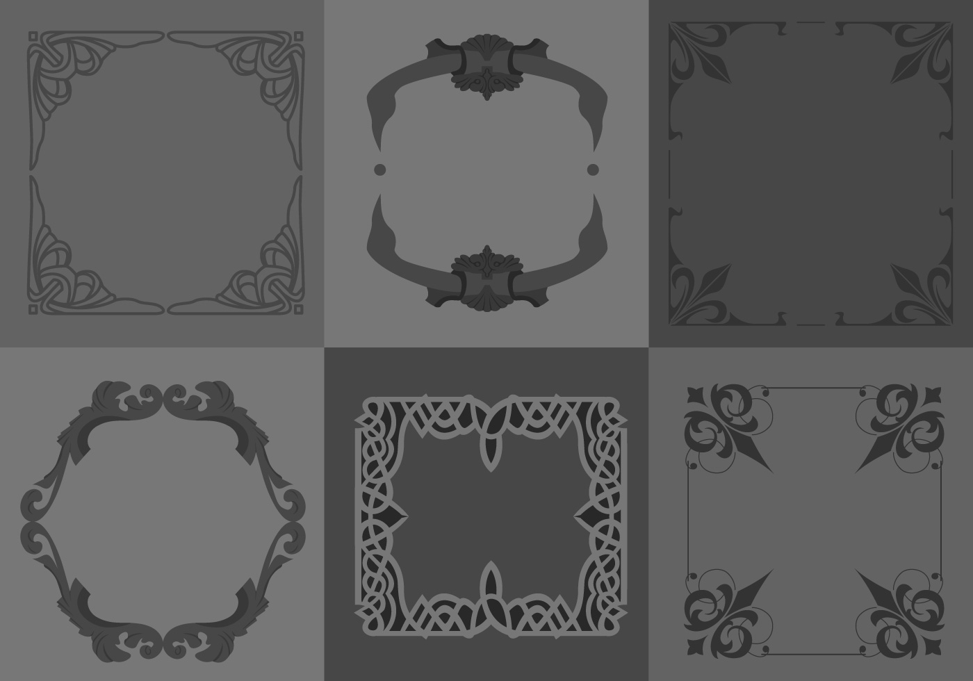Free Gothic Borders - Download Free Vector Art, Stock Graphics & Images