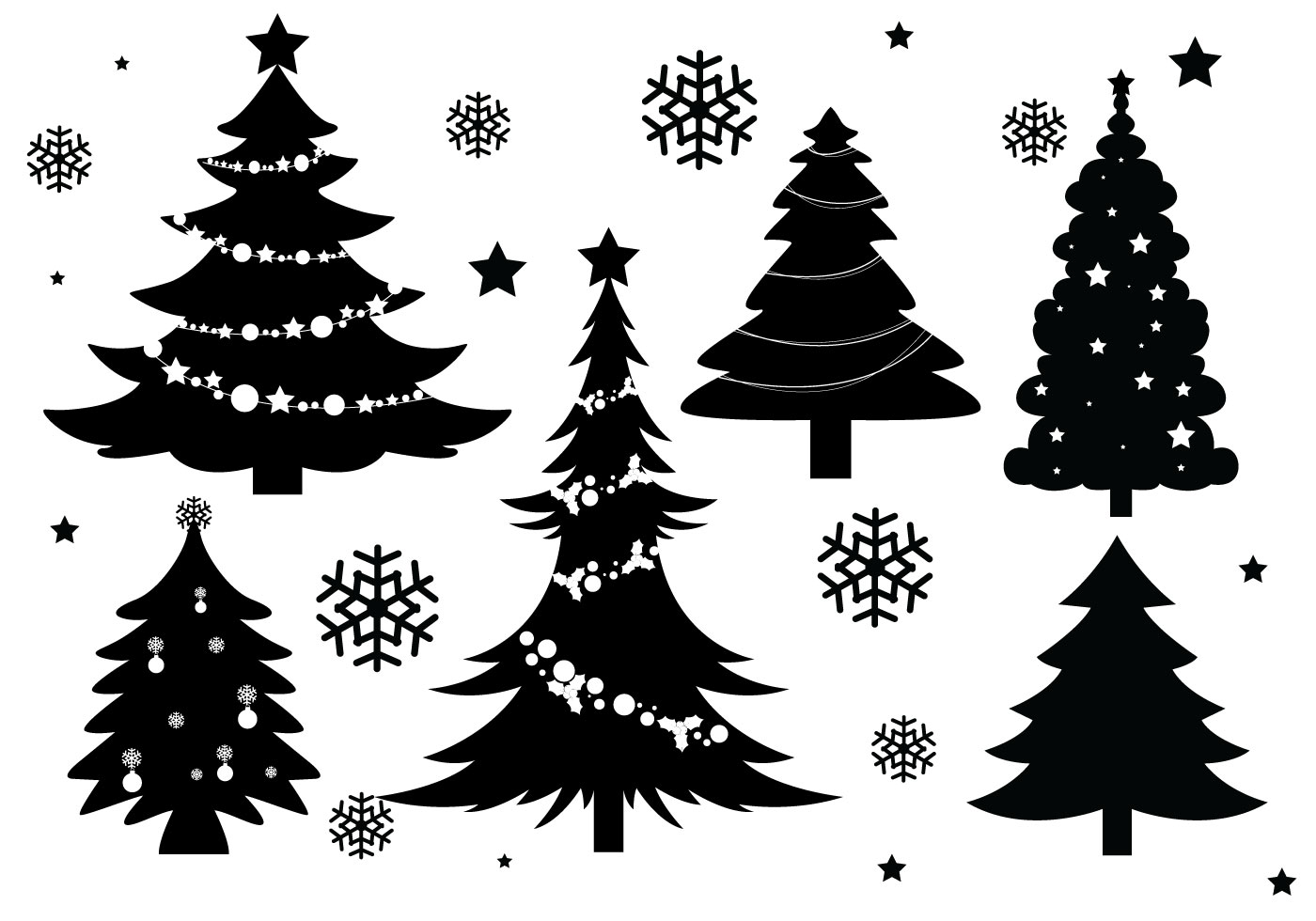 christmas tree clip art vector - photo #43