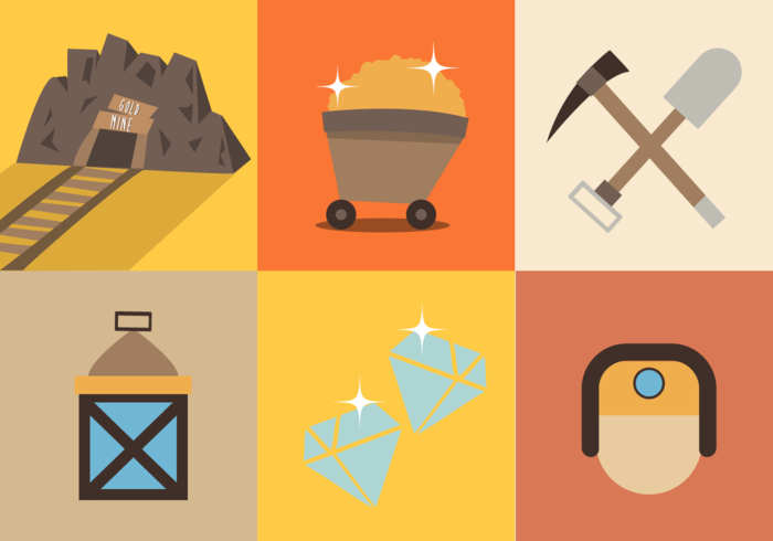 Gold Mine Free Vector - Download Free Vector Art, Stock Graphics & Images