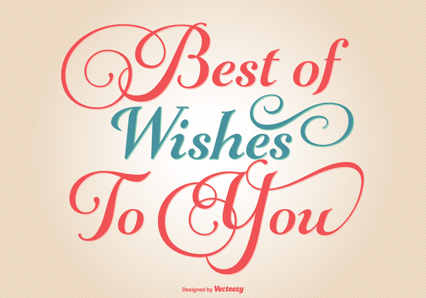 Typographic Best Wishes Illustration Download Free Vector Art Stock Graphics Images