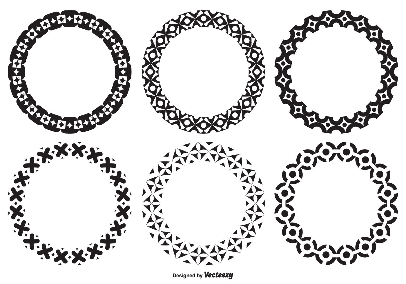 Assorted Decorative Circle Shapes - Download Free Vector ...