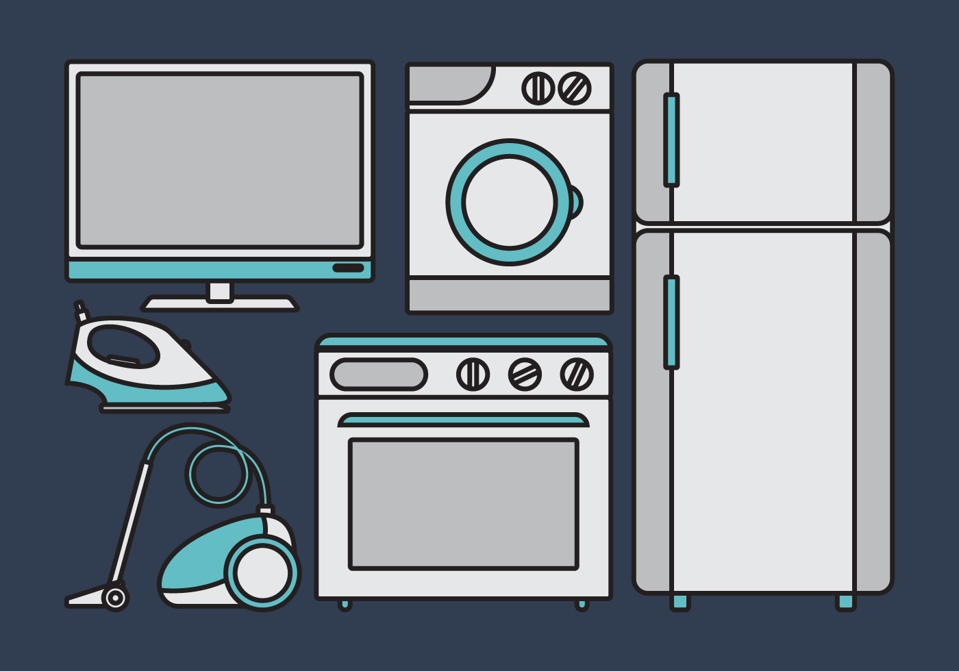 home appliances clipart free download - photo #35