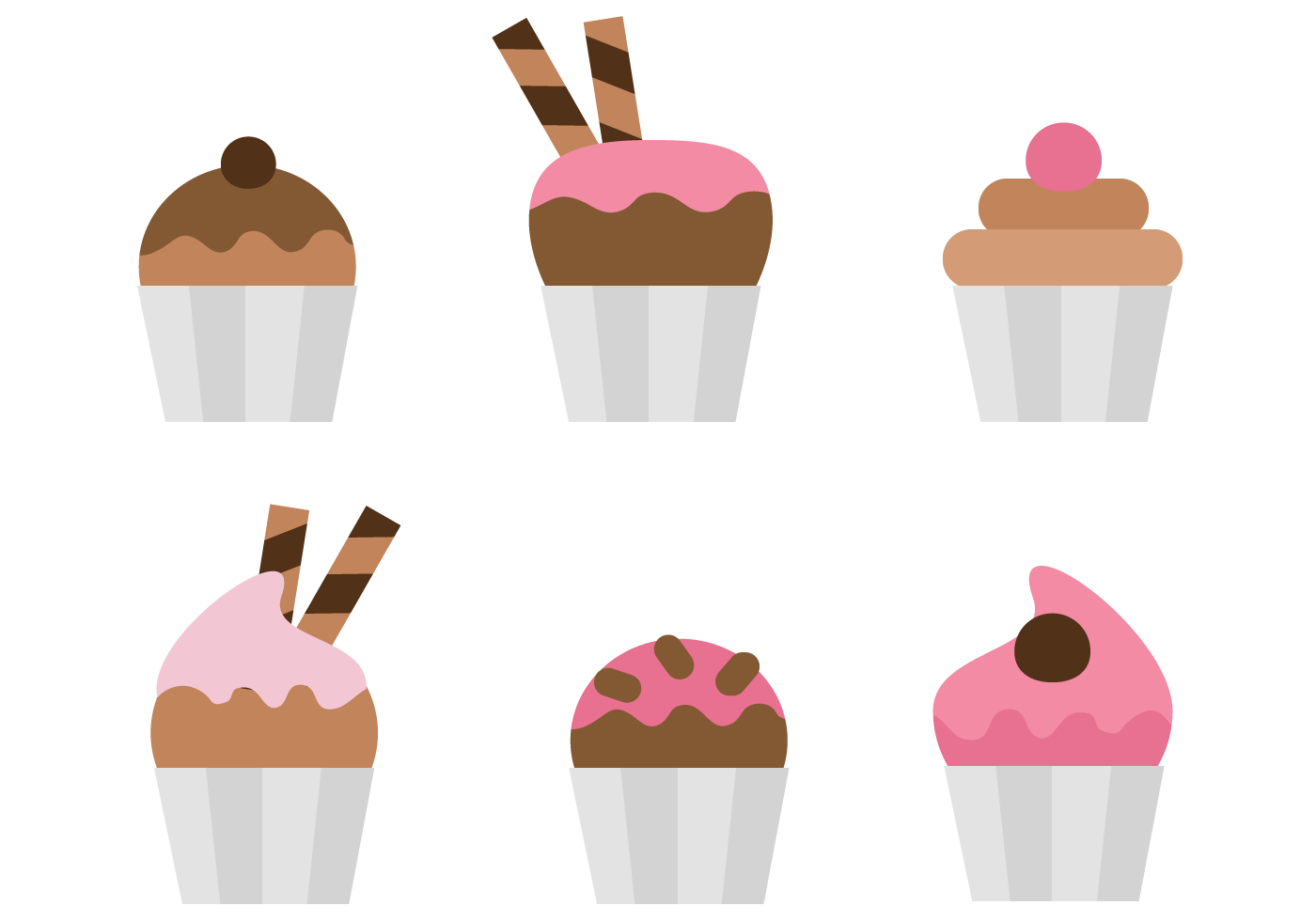 free vector clipart cupcake - photo #14