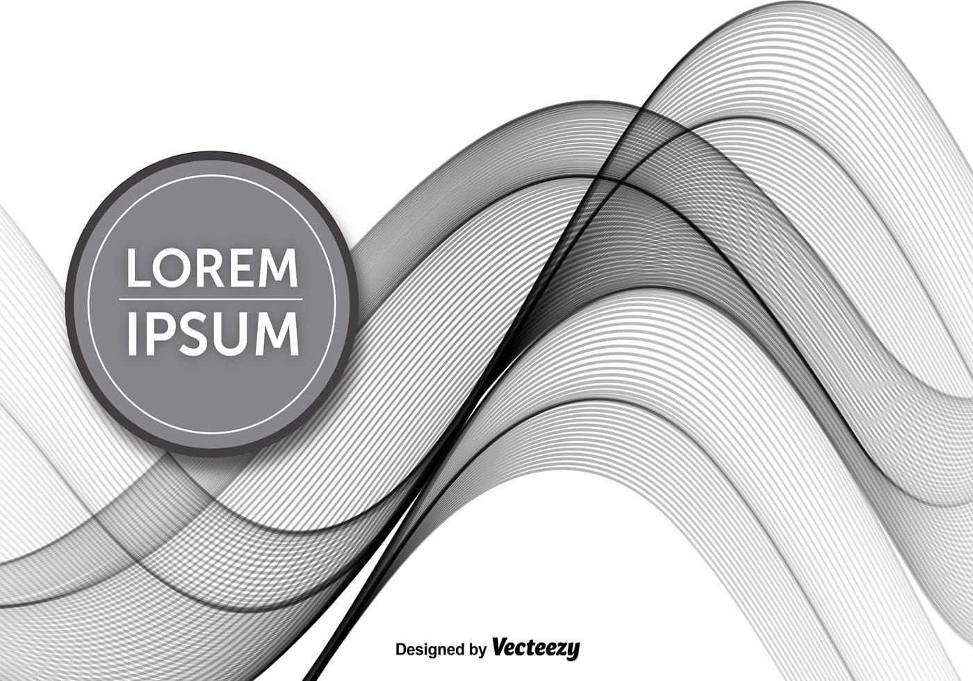 Black Abstract Wave Vector - Download Free Vector Art, Stock Graphics
