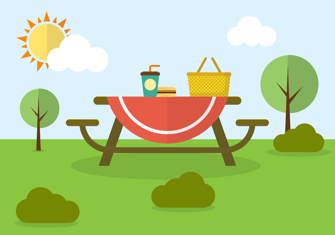 family picnic clipart free - photo #3