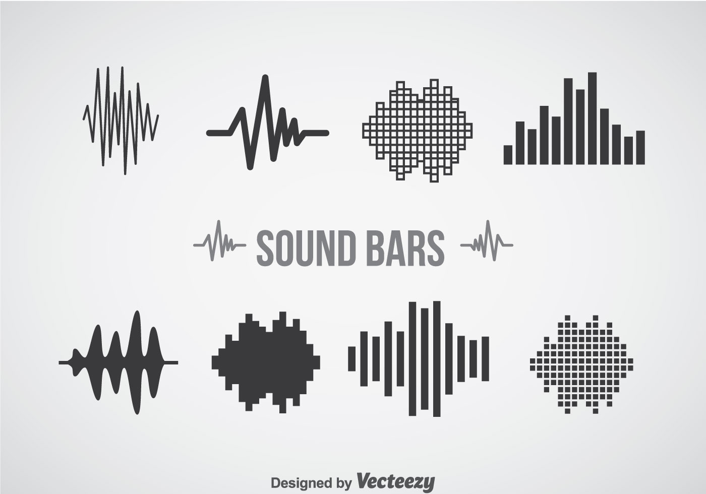 Sound Bars Icons Sets Download Free Vector Art, Stock Graphics & Images