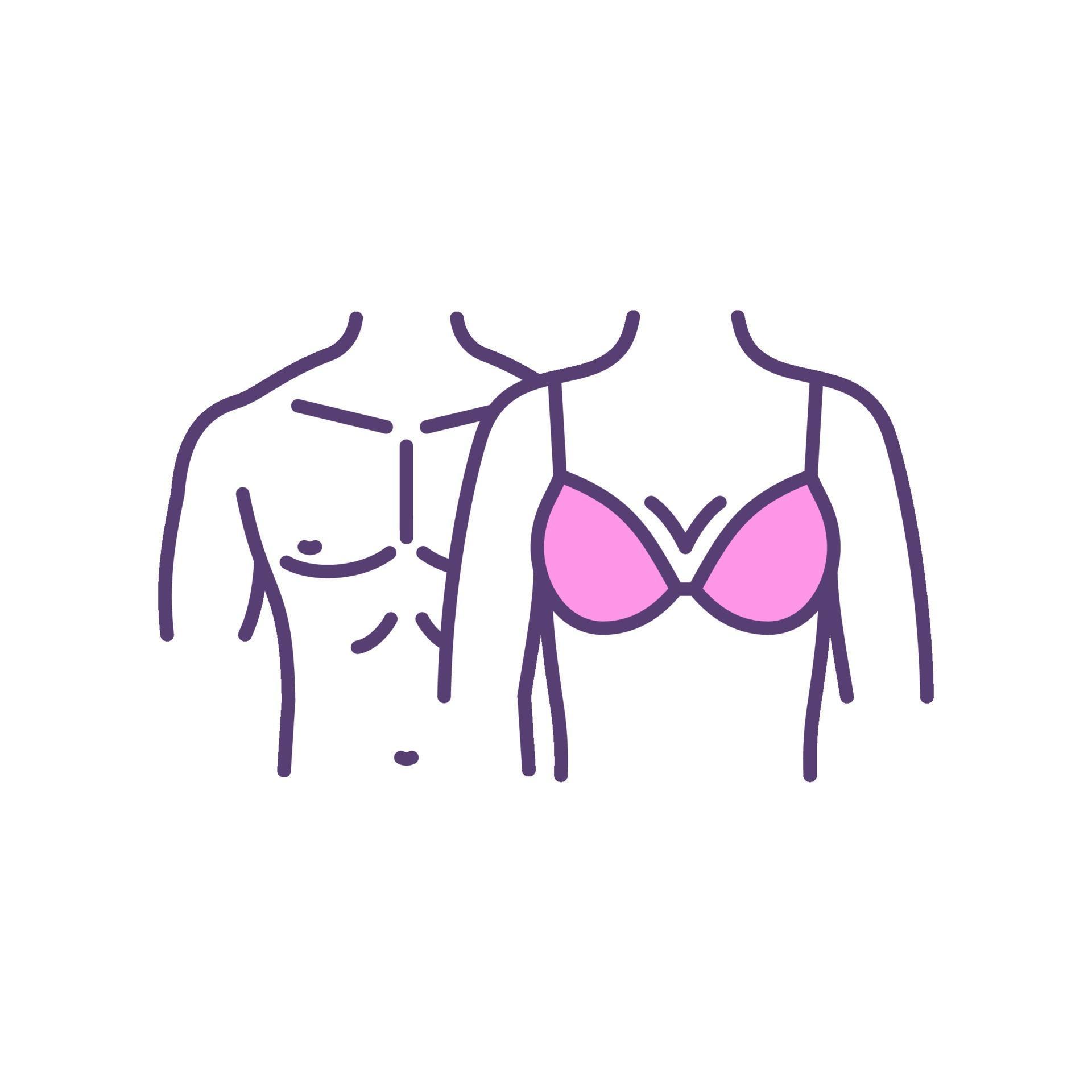 Sex Differences In Human Physiology RGB Color Icon 2145919 Vector Art At Vecteezy