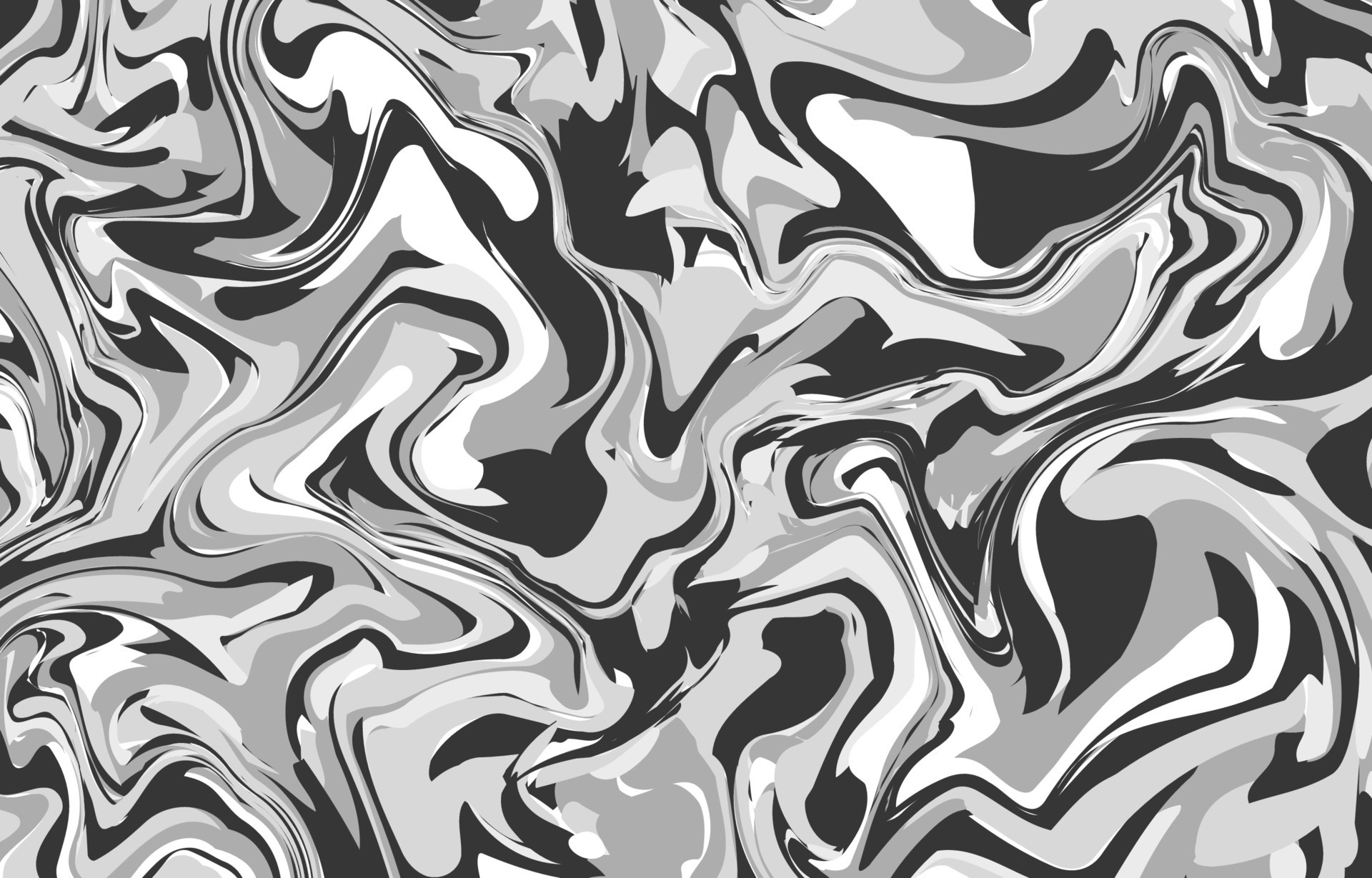 Black And White Marble Abstract Background Vector Marbling Wallpaper