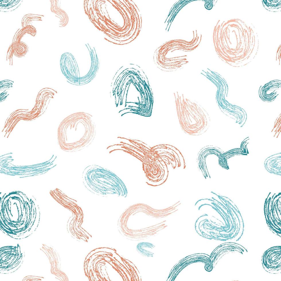 Patr N Impecable Con Pinceladas De Diferentes Formas En Colores Nude Pastel Fondo Claro