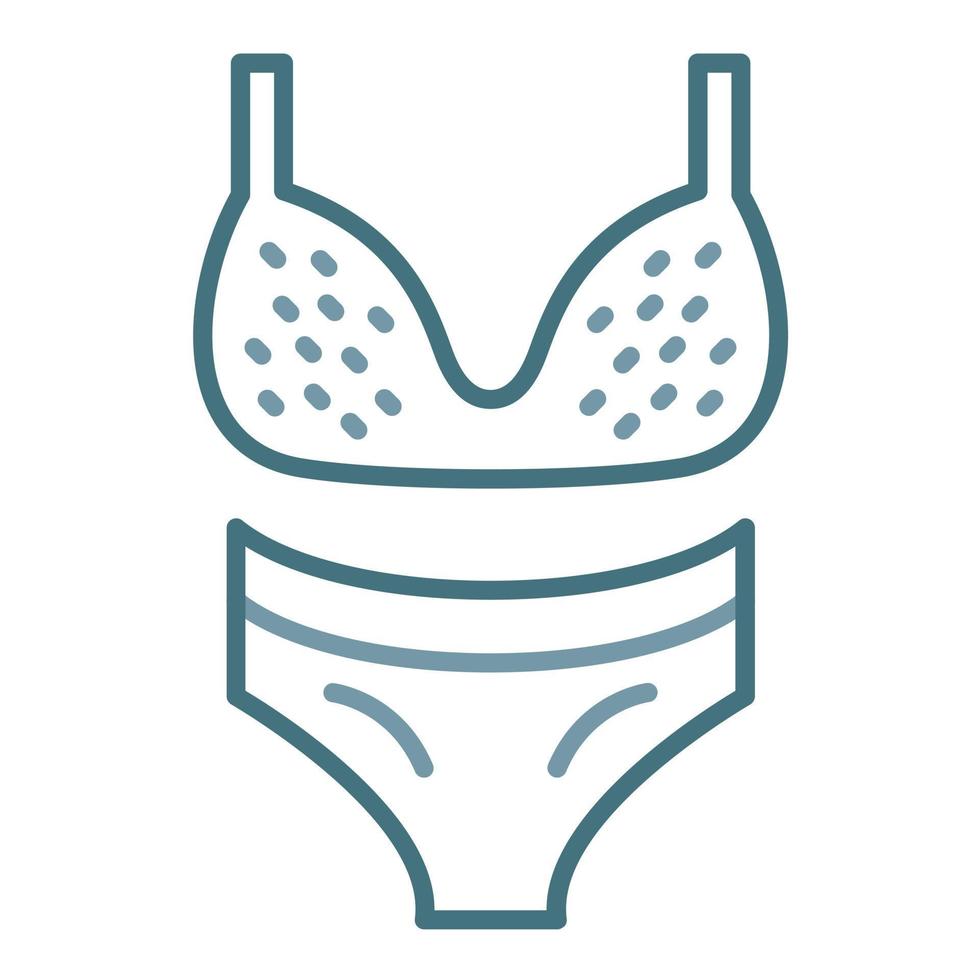 icono de dos colores de la línea del bikini 16851002 Vector en Vecteezy