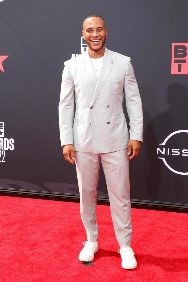 LOS ANGELES JUN 26 DeVon Franklin At The 2022 BET Awards Arrivals At