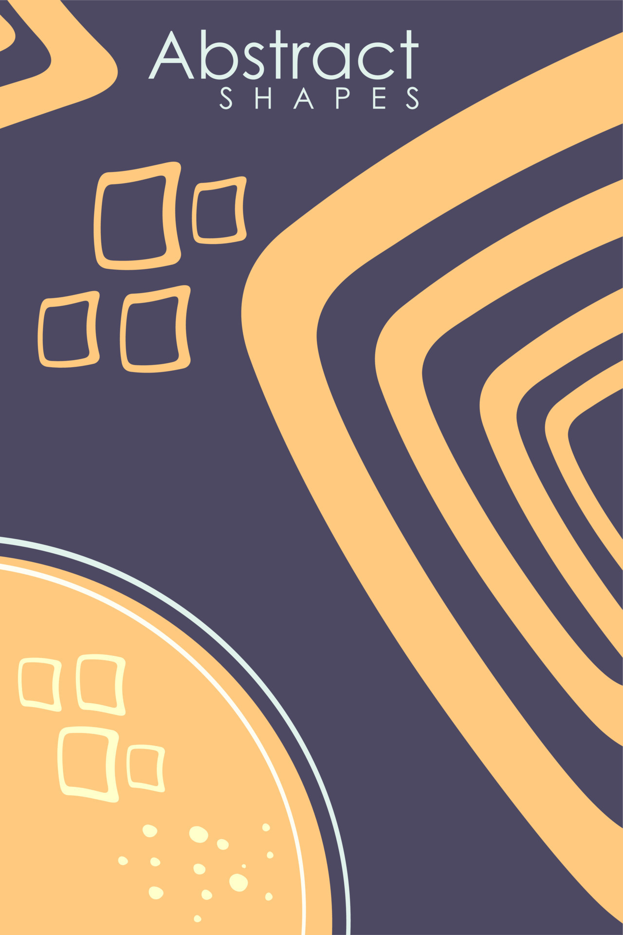 Fashion Stylish Templates With Organic Abstract Shapes And Line In Nude Pastel Colors Neutral