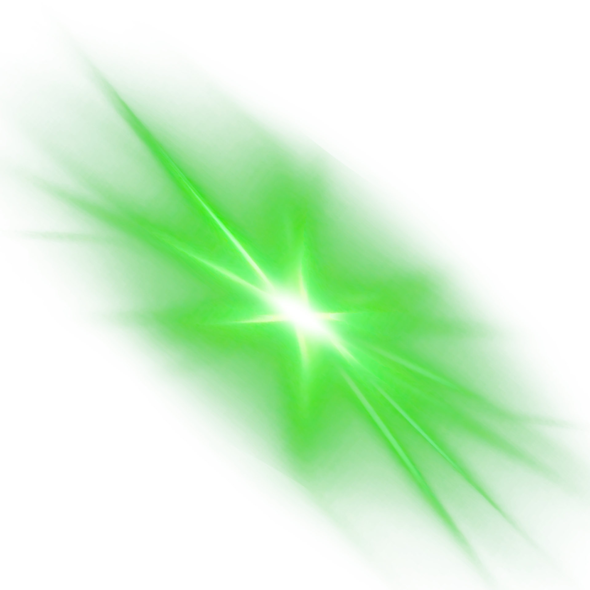 Green Light Effect PNG