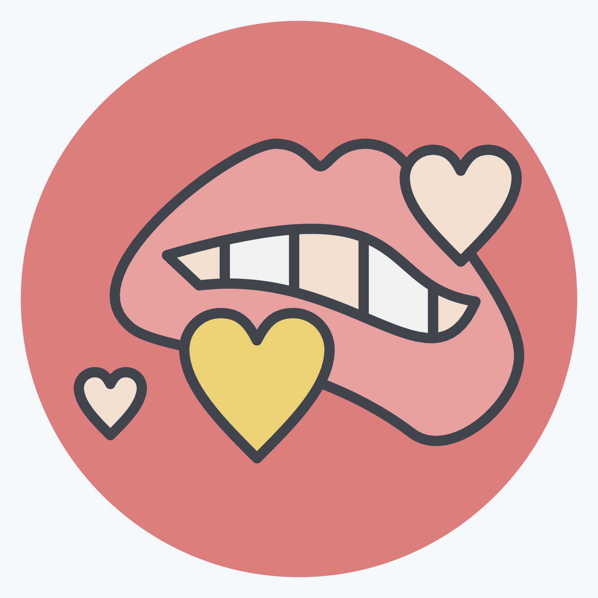 Icon Sex Related To Addiction Dictionary Symbol Color Mate Style Simple Design Editable