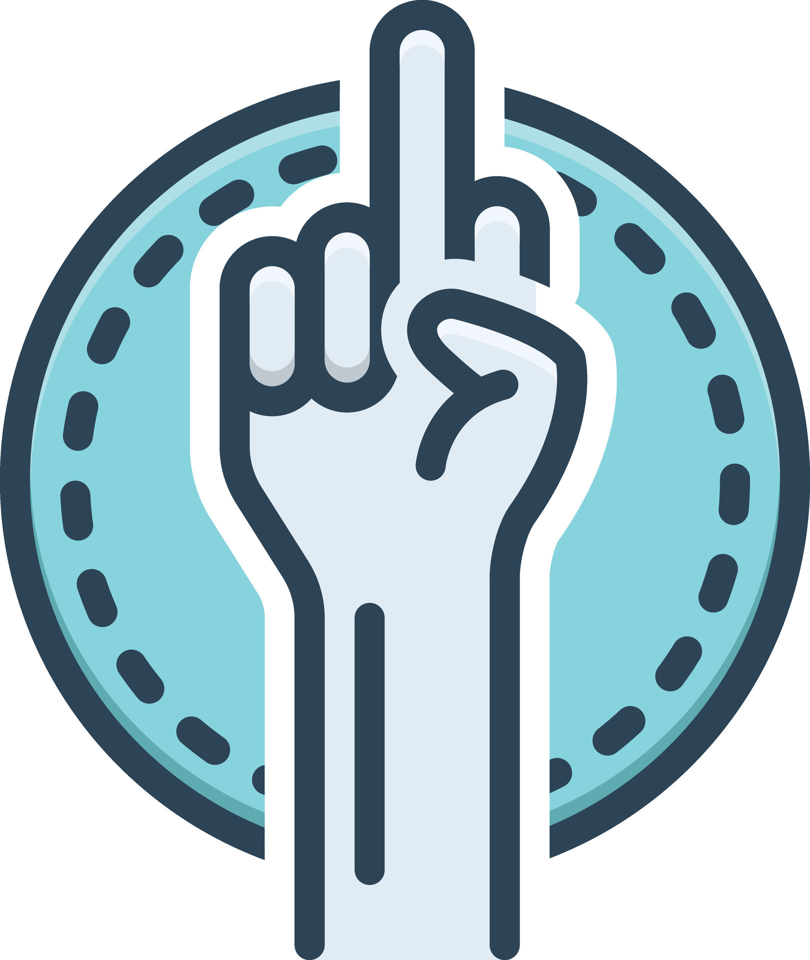 Color Icon For Fuck Vector Art At Vecteezy