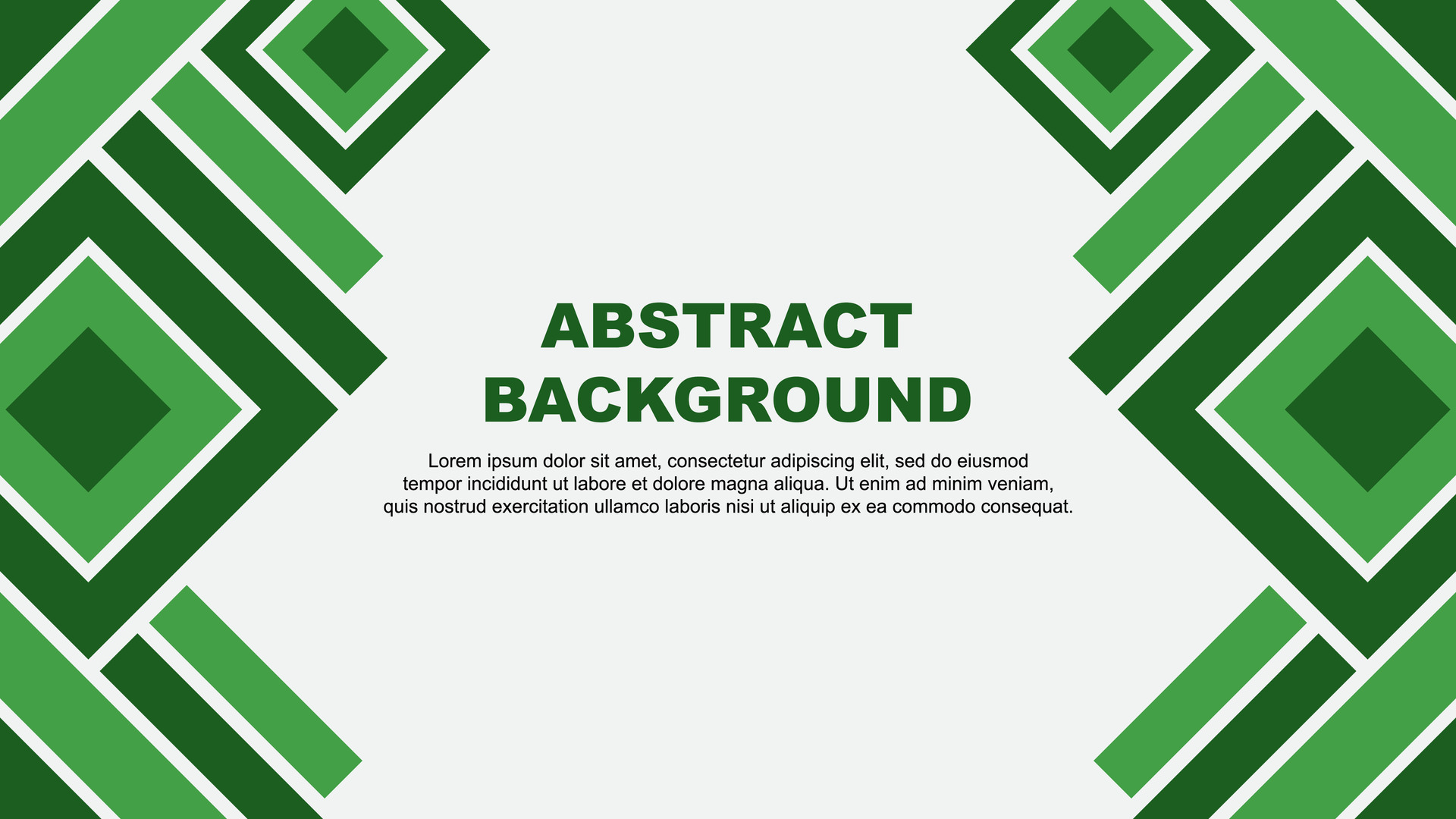 Abstract Green Background Design Template Abstract Banner Wallpaper