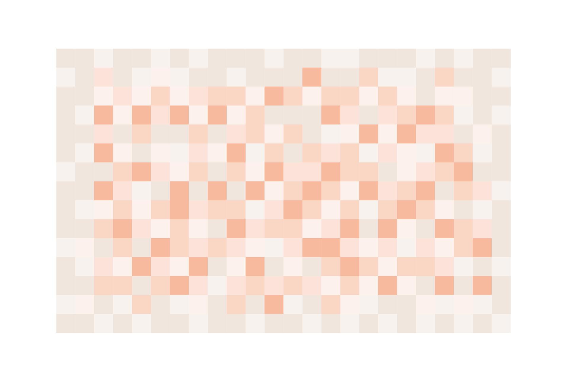 Censor Blur Effect Skin Tone Colored Pixel Texture Mosaic Pattern To Hide Face Nude Body