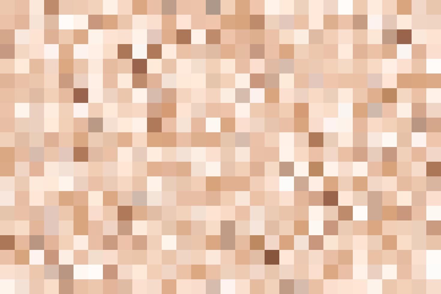Blurred Censor Background Mosaic Pixel Nude Effect Brown Color Square Texture Vector