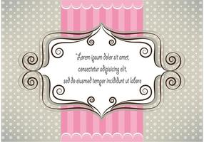 Lovely-pink-and-gray-card-design
