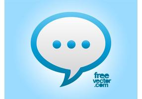Chat Bubble Vector Tag - Free Vector of the Day #158