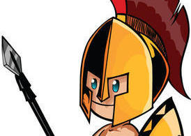 Vector Spartan Cartoon - Download Free Vector Art, Stock Graphics & Images