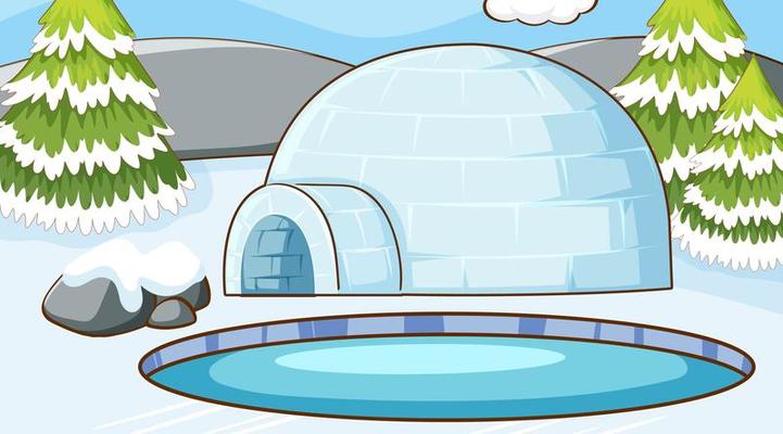 Igloo Art Vectoriel Ic Nes Et Graphiques T L Charger Gratuitement