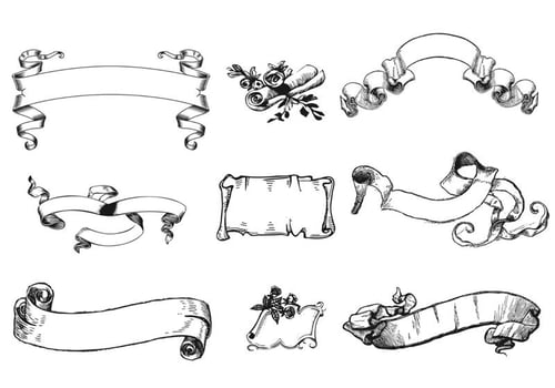 Floral Banner Vectors