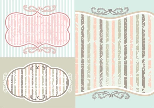 Vintage Background Wallpaper Vector Pack