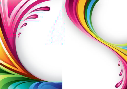 Color Splash Vector Wallpaper Pack Two 