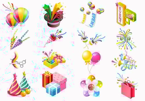 Party Icon Vector Pack