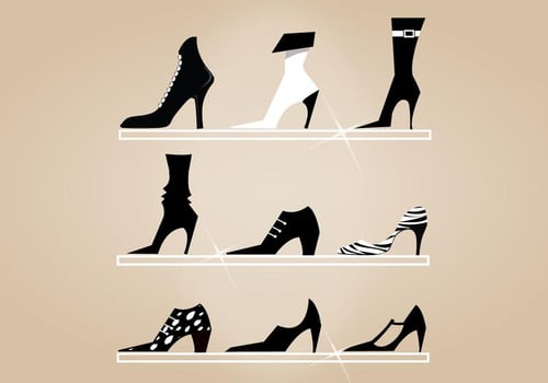 High Heel Shoes Vector Pack