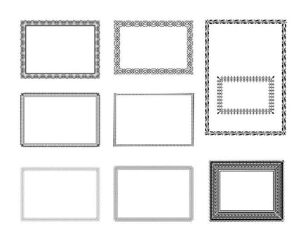 Certificate Vector Frames Pack