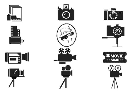 Vintage Photography Vector Pack