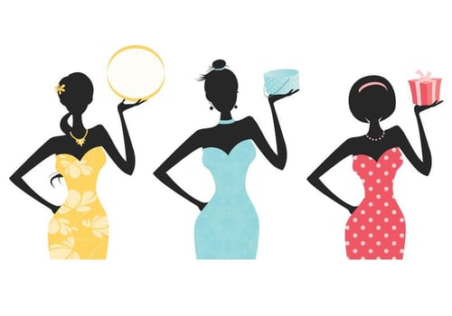 Fashionista Women Silhouette Vector Pack