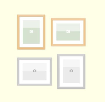 Modern Picture Frames Vector Pack