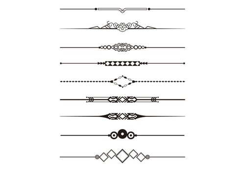 Decorative Divider Vector Pack