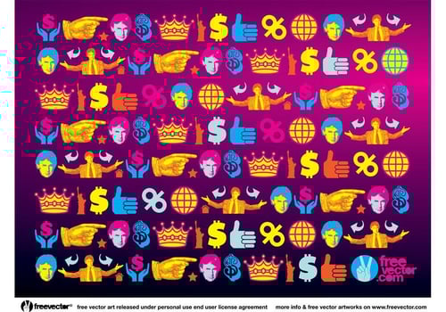 Donald Trump Wallpaper Pattern vector