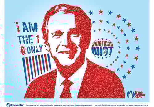 George Bush vector