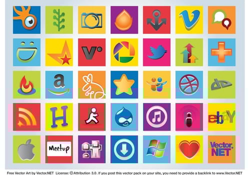Social Networking Graphics vector