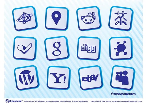Social Web Logo vector