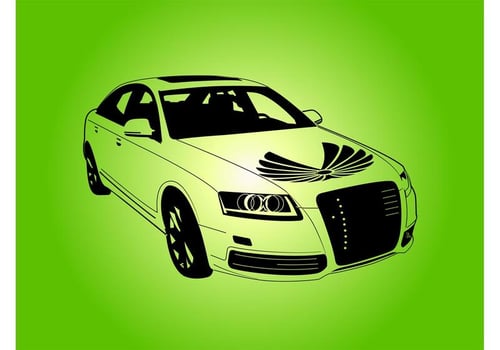 Audi Car Vector