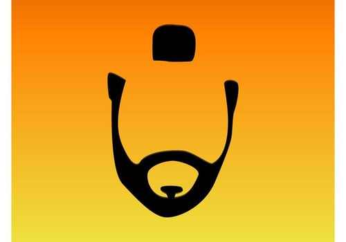 Mr. T Silhouette vector